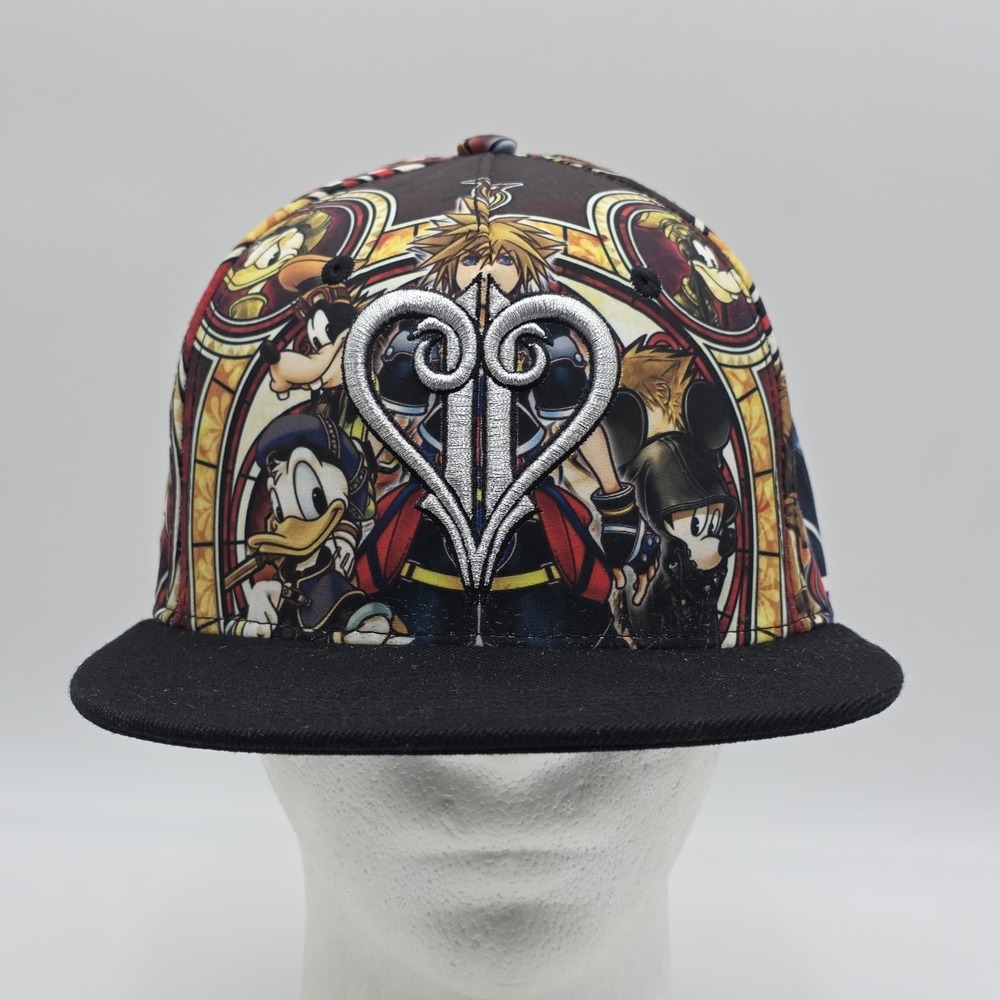 Disney Hat Square Enix Kingdom Hearts Sublimation Snapback Cap Sora Mickey Mouse